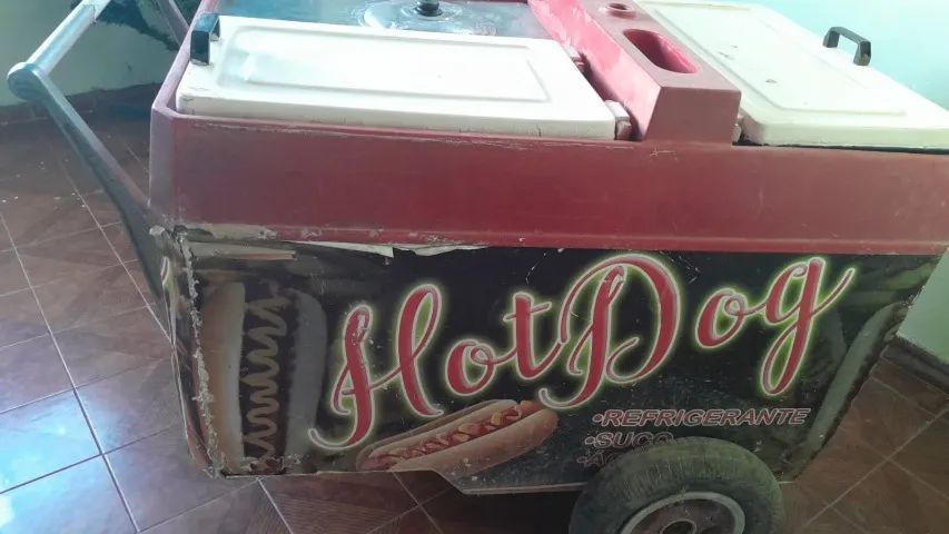 Carrinho de cachorro quente/hotdog - Foto 3