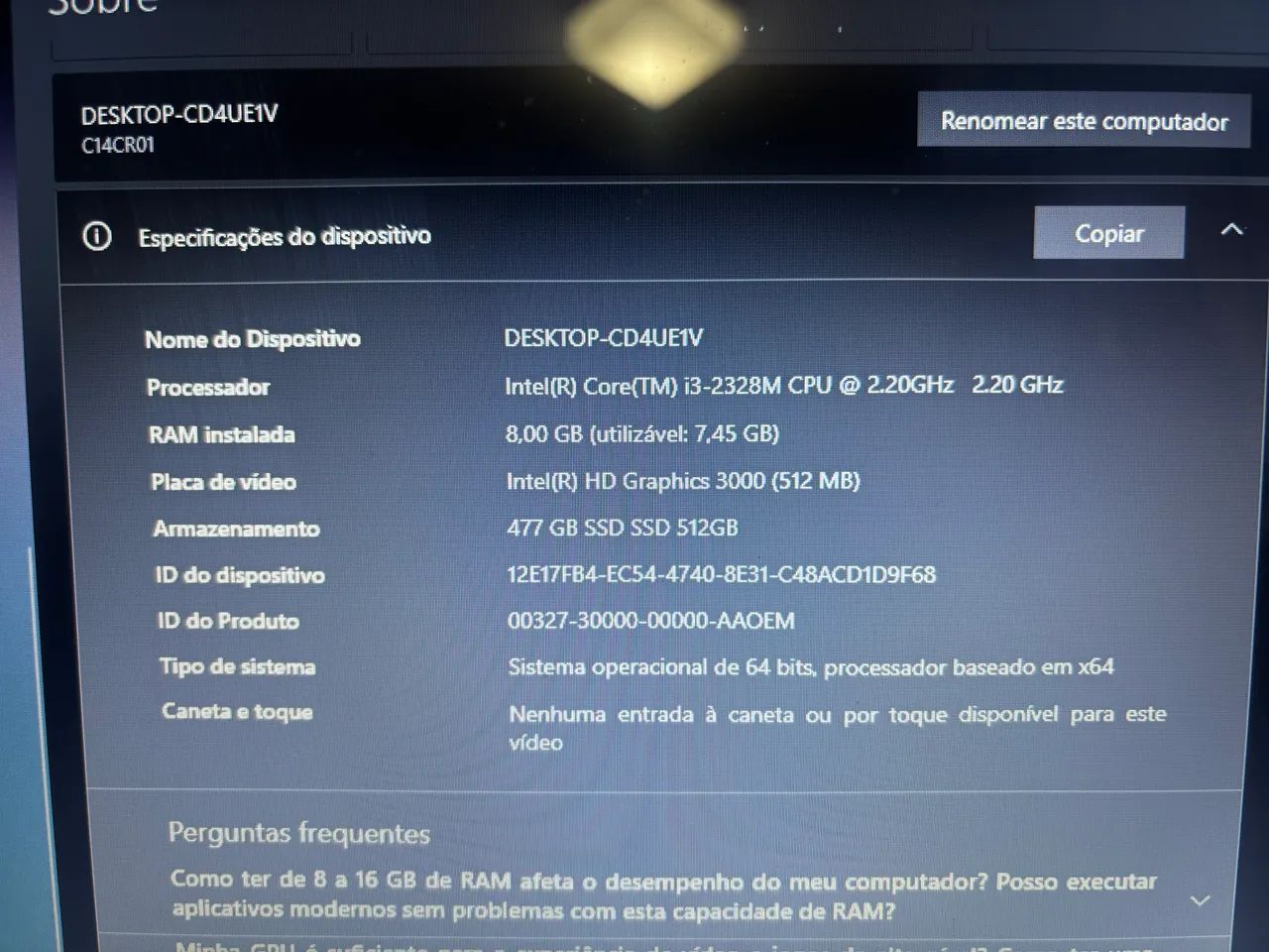 Notebook Positivo MUITO NOVO - Foto 5