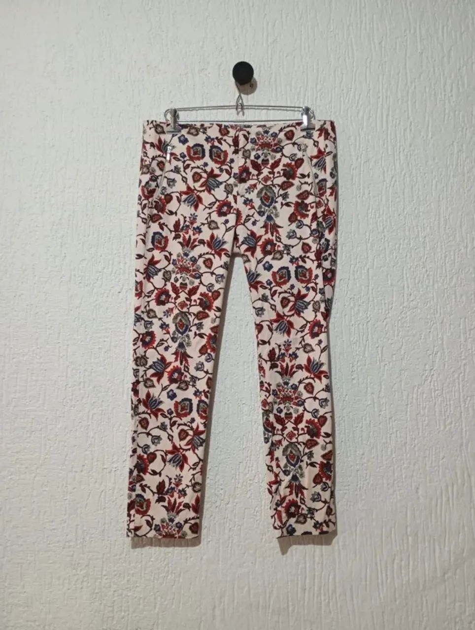 calça zara basic florida feminina tam 42 importada