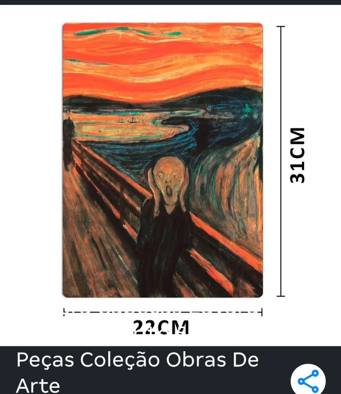 Quebra Cabeças O Grito  - Foto 3