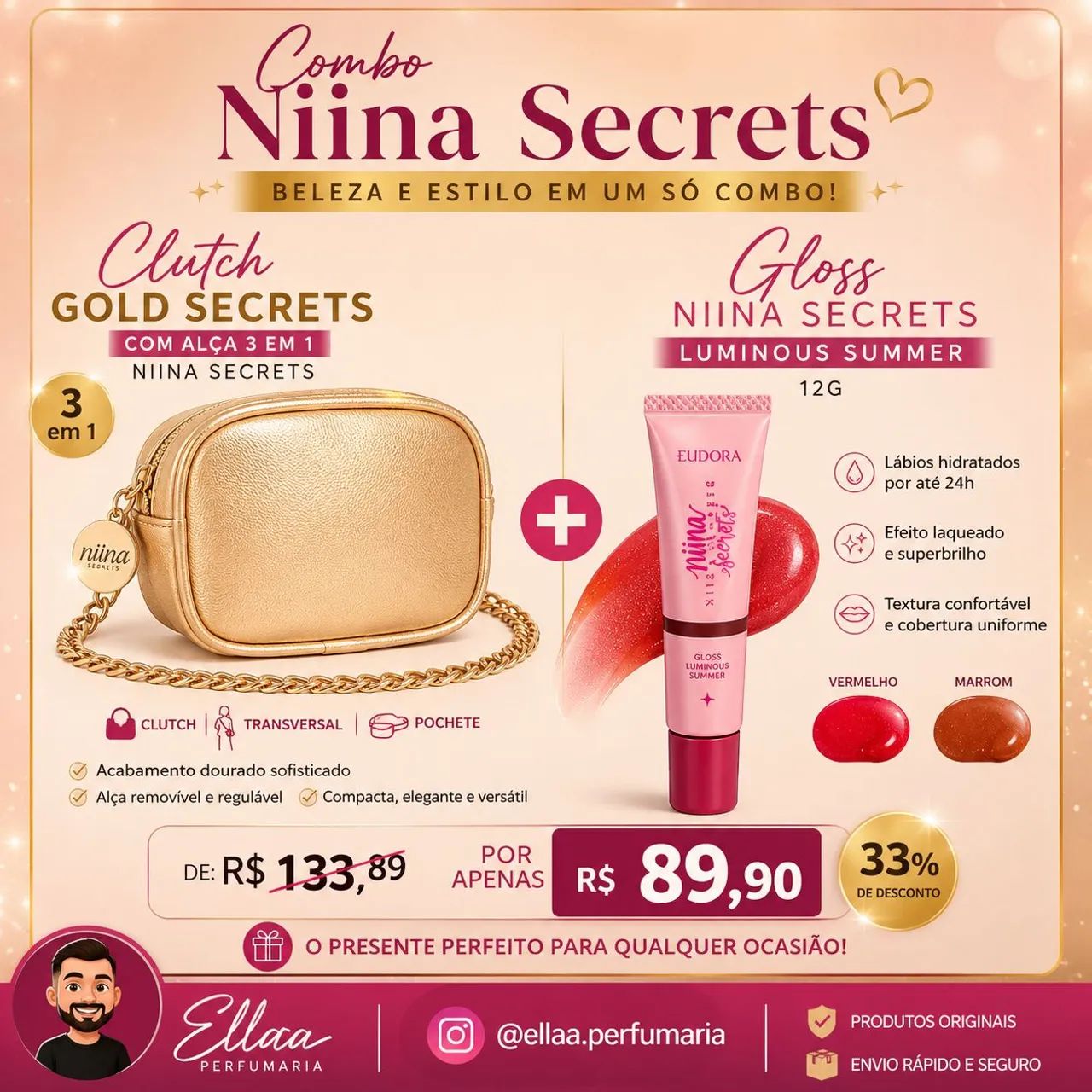 NIINA SECRETS PROMOÇÃO 