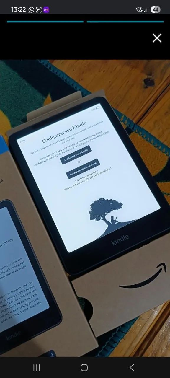 ? VENDE-SE KINDLE PAPERWHITE - 12ª GERAÇÃO! ? - Foto 2