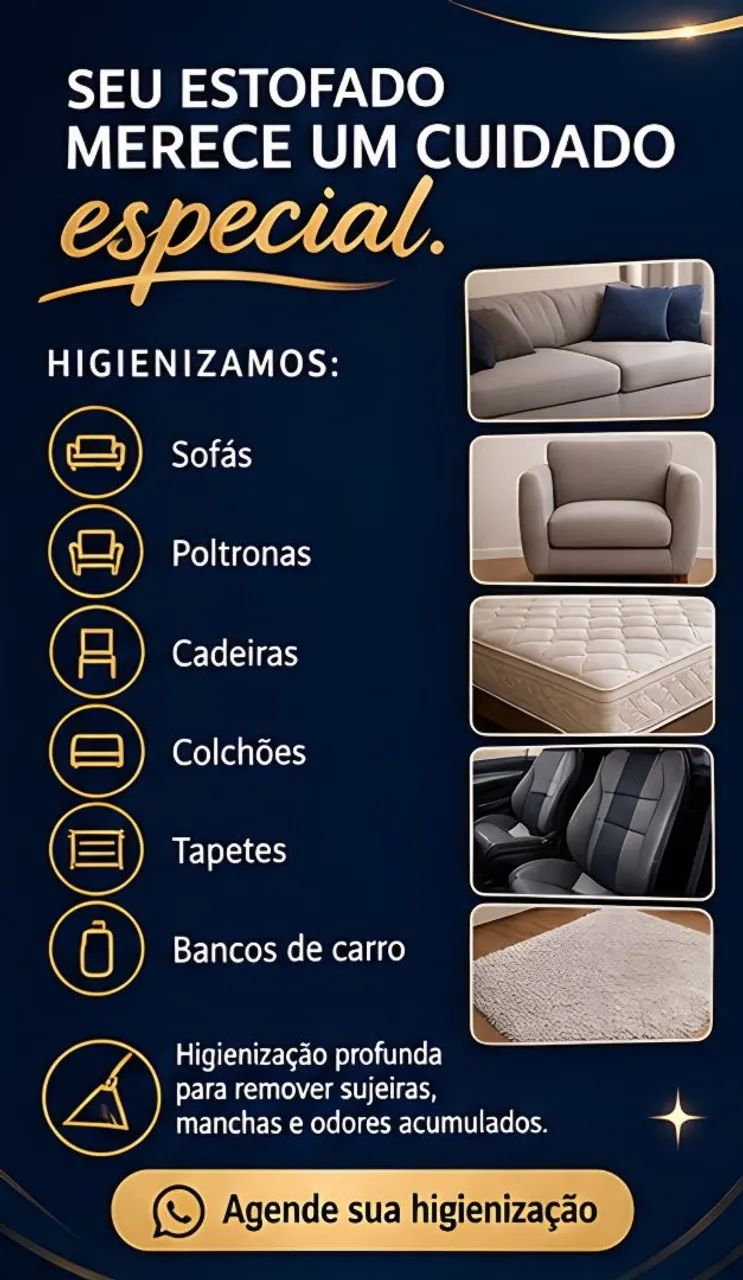 Deep Clean | Higienização de Estofados  - Foto 2