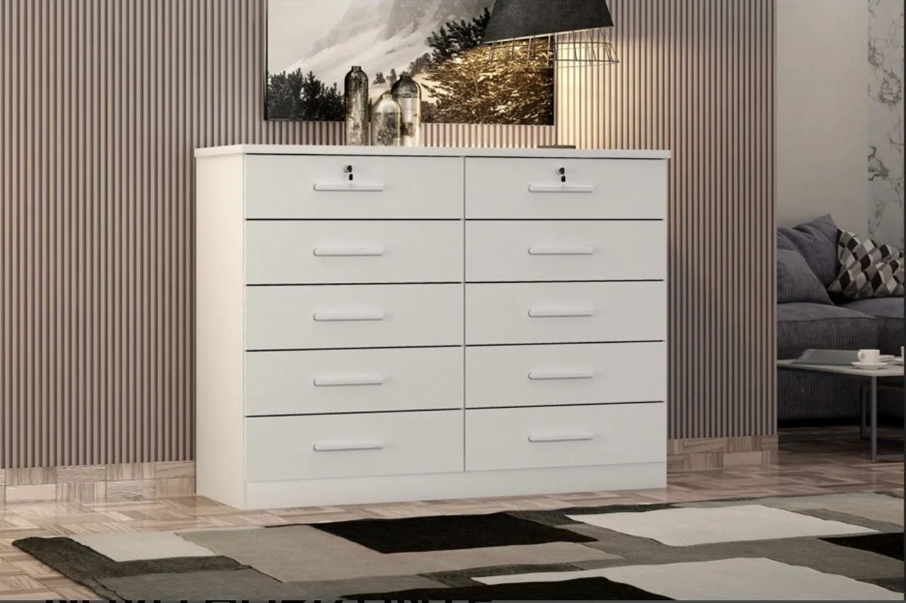 Cômoda Premium 10 Gavetas - Foto 4