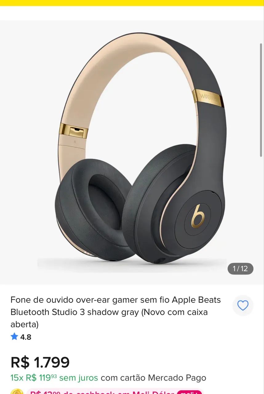 Fone Beats studios pro 3 - Foto 5