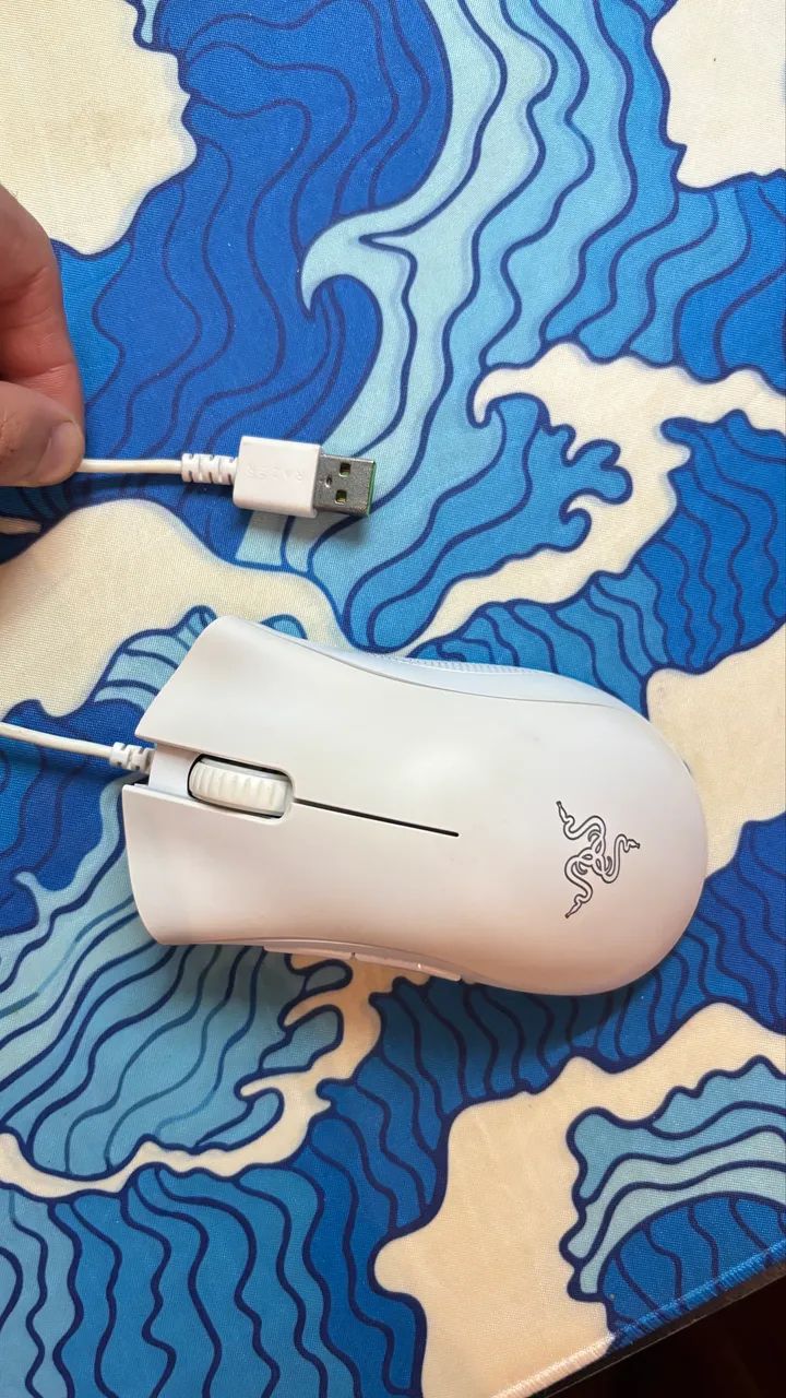 Mouse Razer (Deathadder Essential White Edition)  - Foto 2