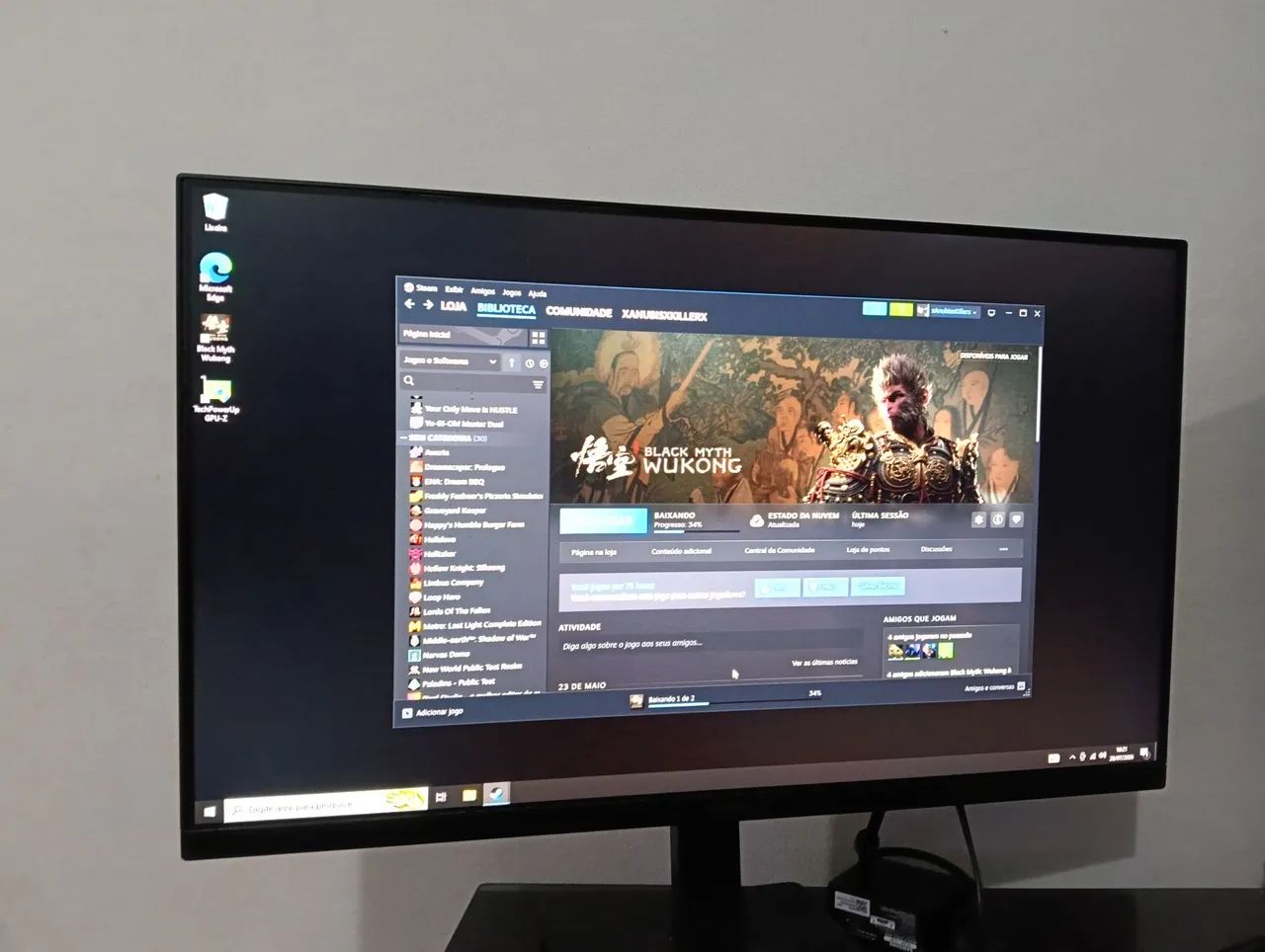 Monitor Samsung 24 100hz ips