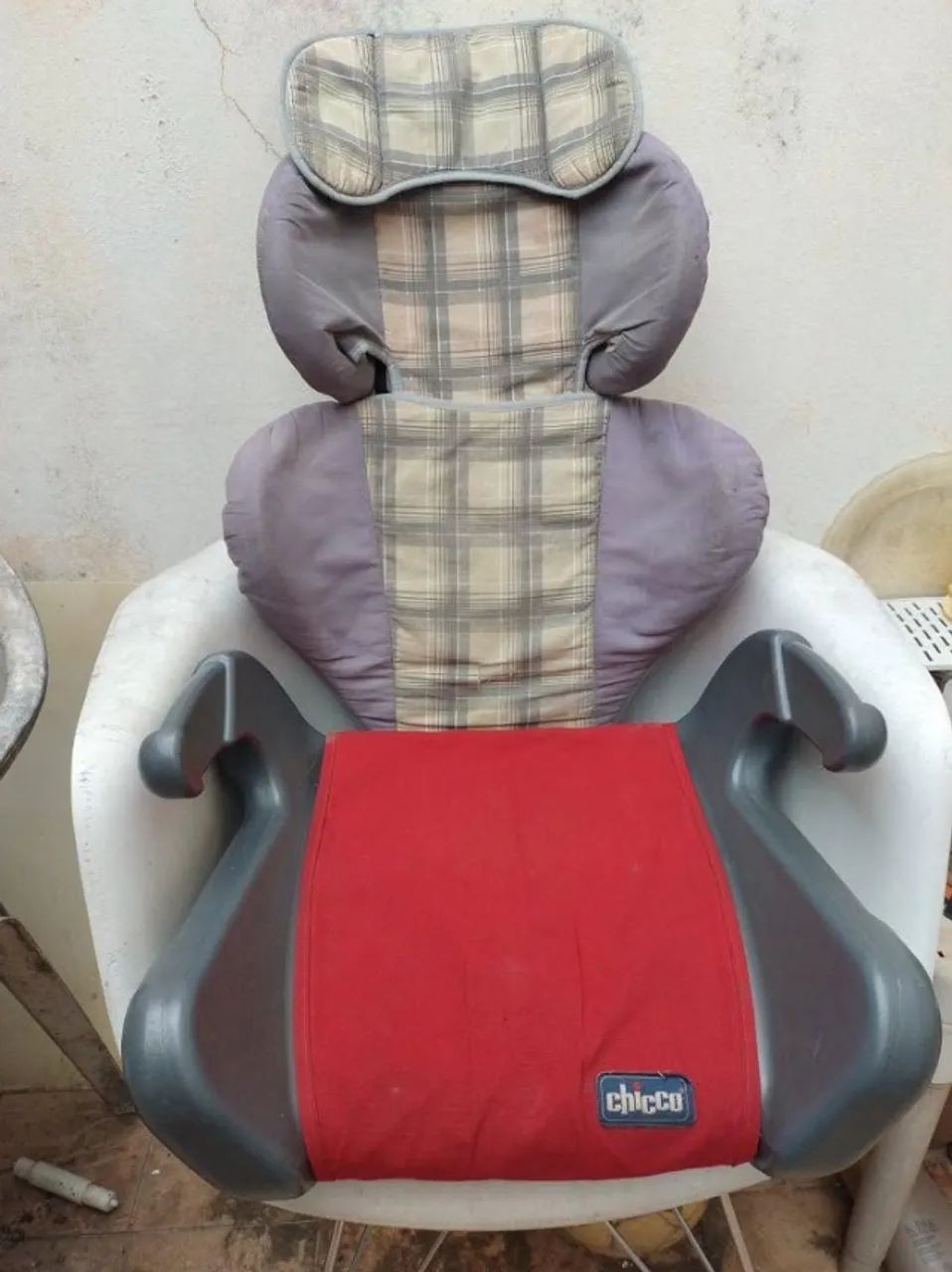 Assento de Elevação de carro c/ encosto. Só $ 35 reais. 