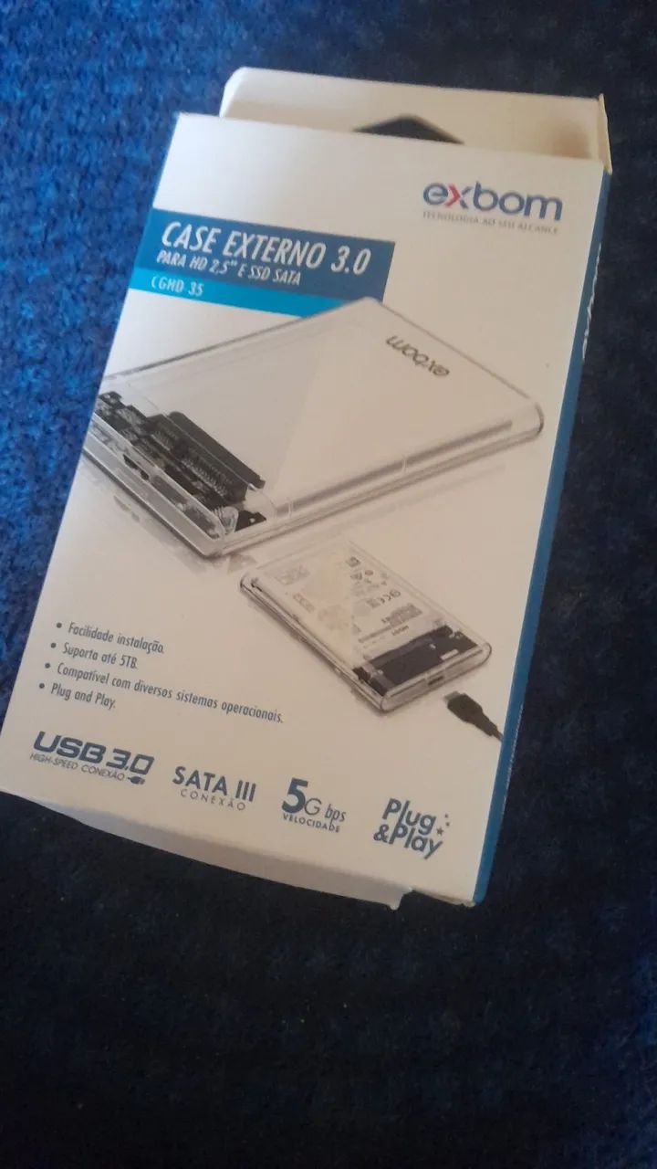 Case para hd e ssd 3.0