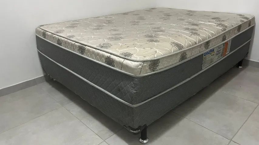 Cama casal box conjugada 