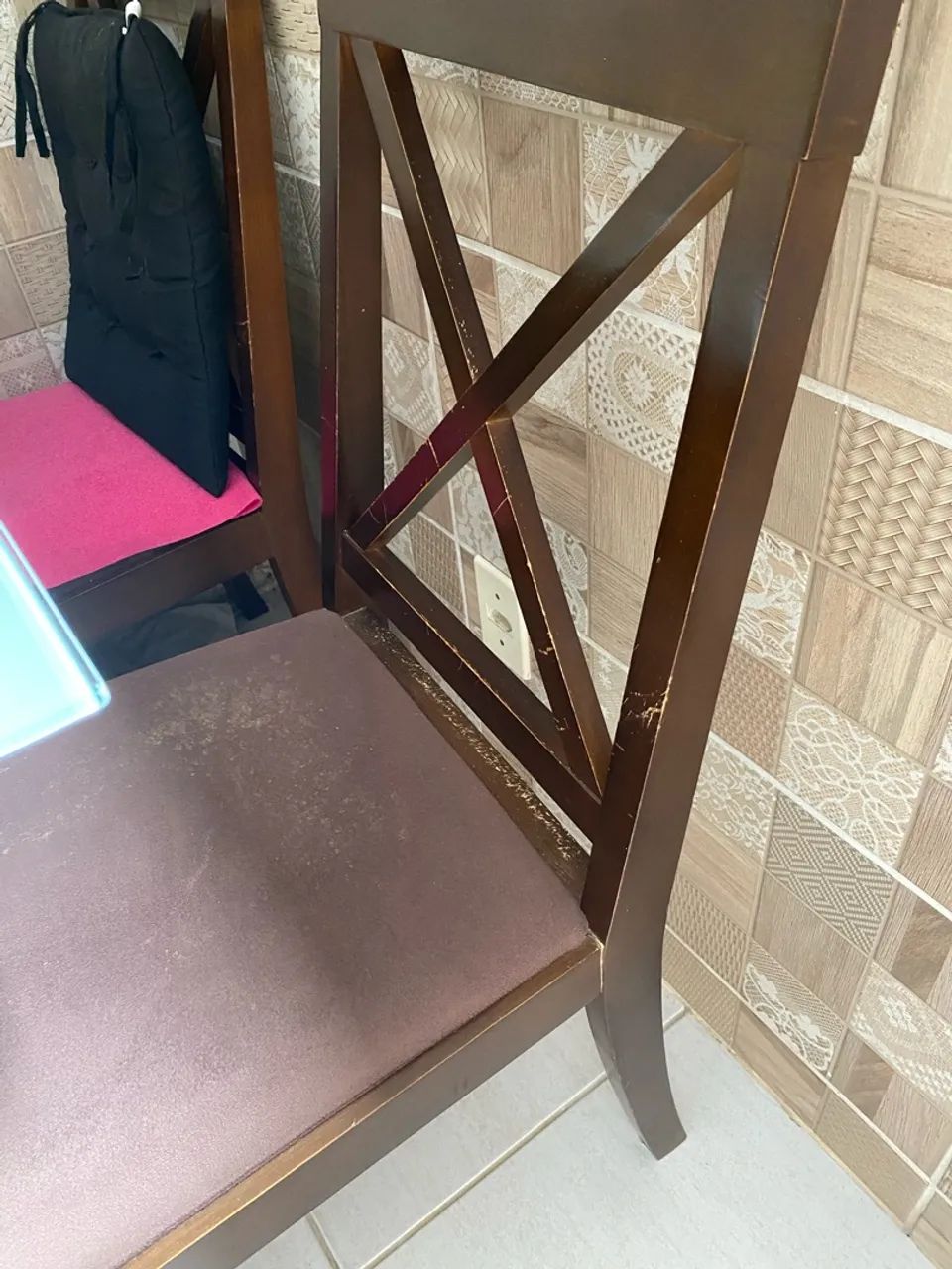 Mesa sala de jantar com cadeiras - Foto 4