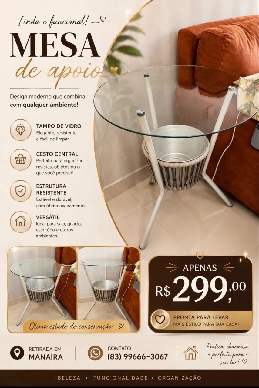 Belíssima mesa ?