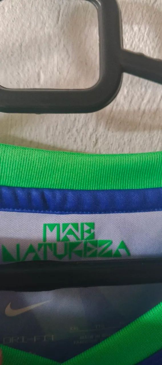Camisa brasil 2023 natureza GG original da época nova  - Foto 5