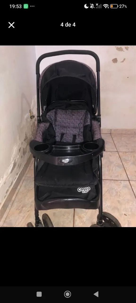 Vendo carrinho de bebê 