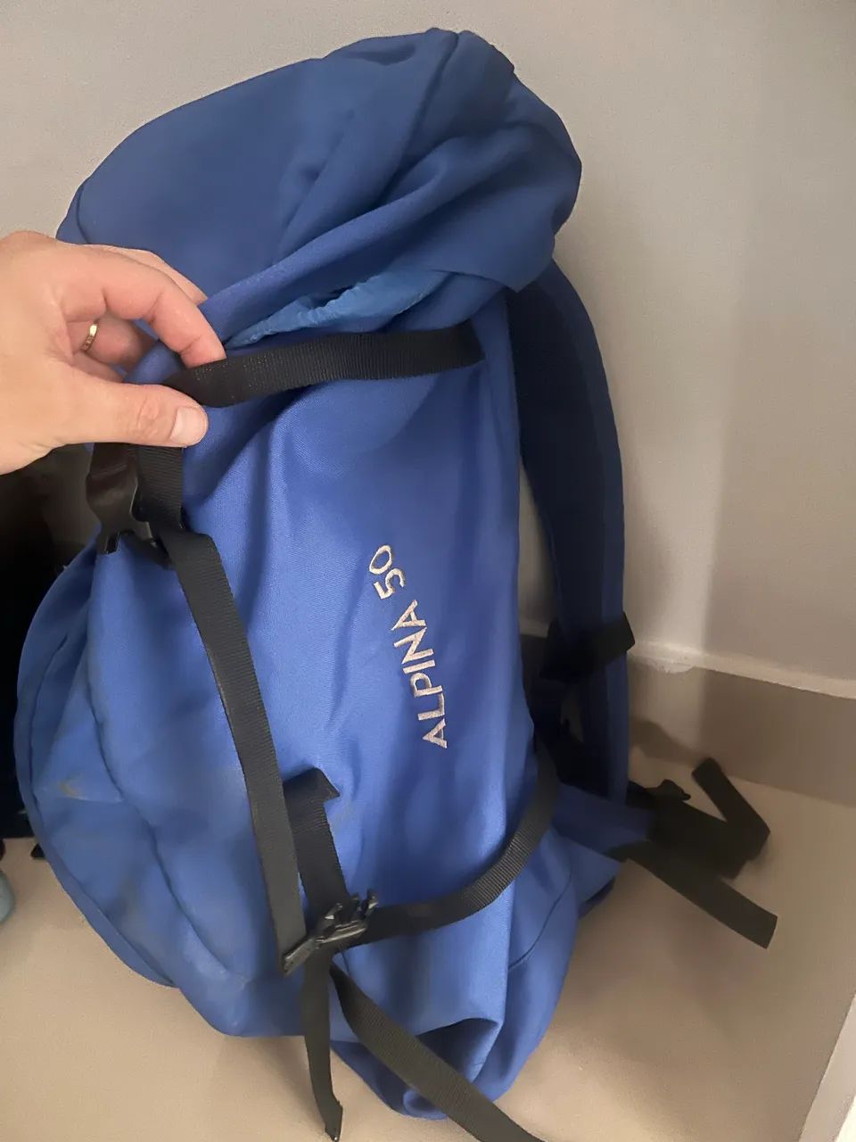 Mochila cargueira 50 lt alpina conquista - Foto 2