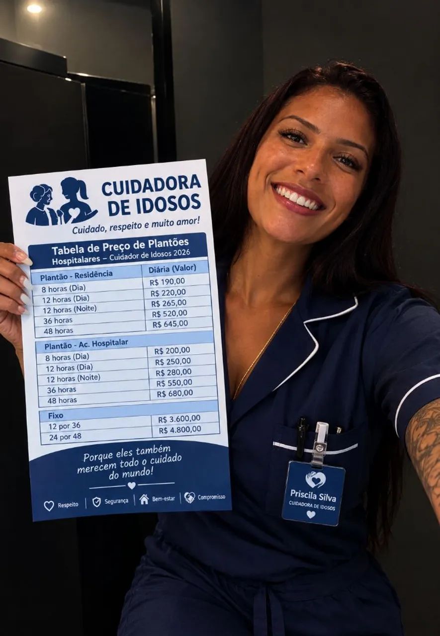 Cuidadora de idosos 