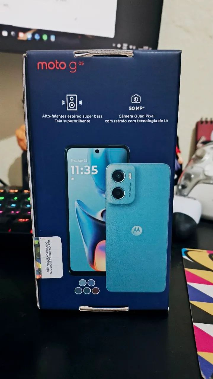 Moto G05 4GB/256GB ( lacrado) - Celulares e Smartphones