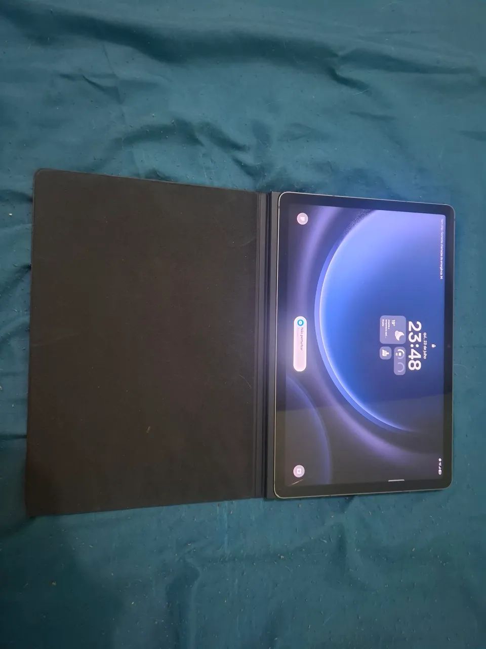 Tab s9 fe 6/128 com caneta s pen original + capa original - Foto 4