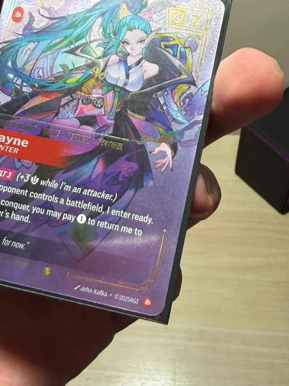 Vayne, Hunter (Overnumbered) - Spiritforged (SFD) - Foto 3