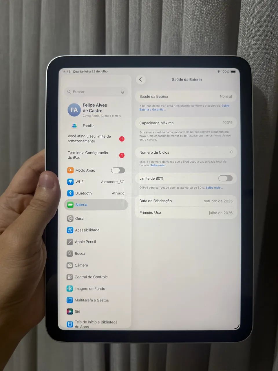 IPADS 11 (A16) 128GB (NUNCA USADO) - Foto 4
