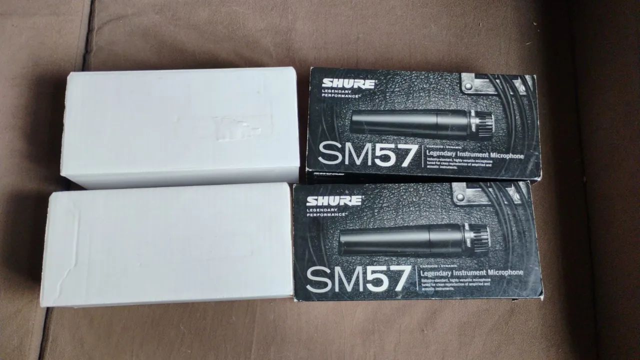 Par de Microfones Shure SM57 - Foto 2