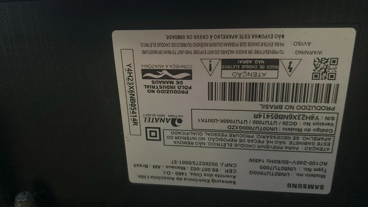 Samsung 50 polegadas UN50TU7000G - Foto 2
