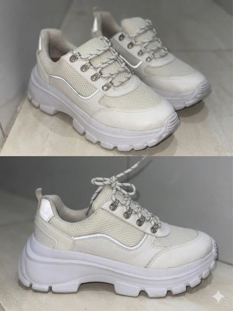 Tênis Vizzano Chunky Sneaker Branco - Estilo e Conforto