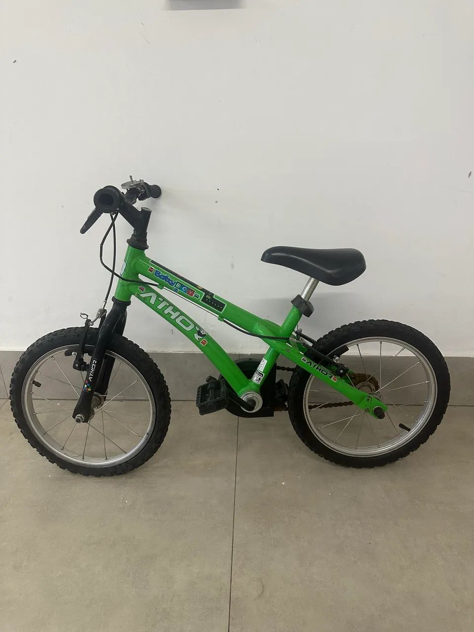 Bicicleta Infantil Athor Aro 16 - Verde ? - Foto 2