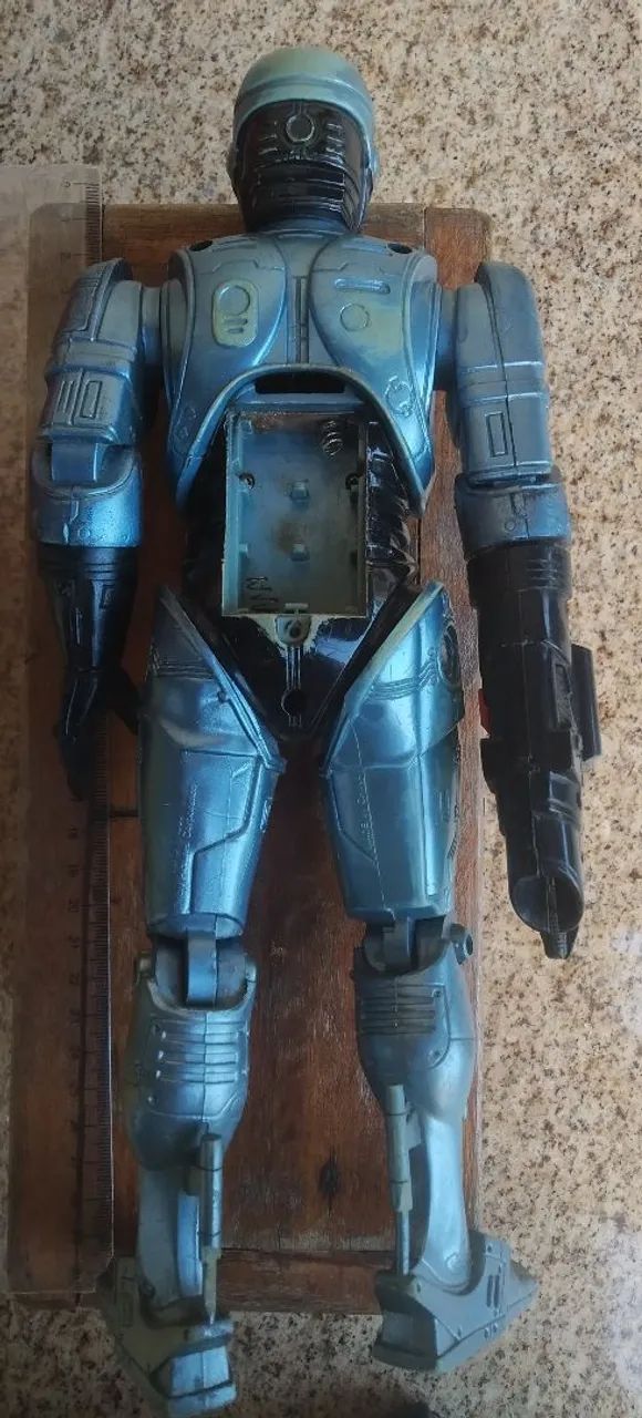 Boneco Robocop antigo - LEIA - Foto 2