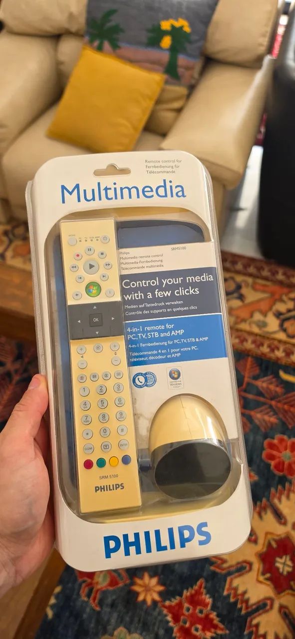 Controle remoto 4 em 1 pro TV e WINDOWS - Foto 2