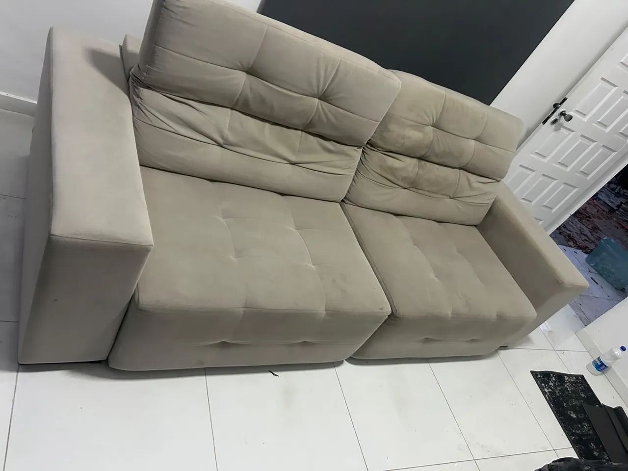 Sofá retrátil 4 lugares 