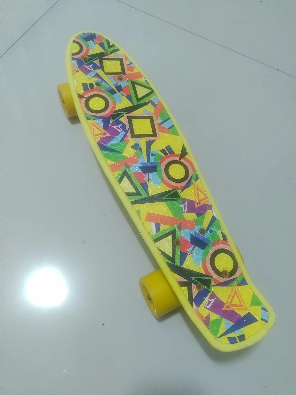 Skate infantil com capacete  - Foto 3