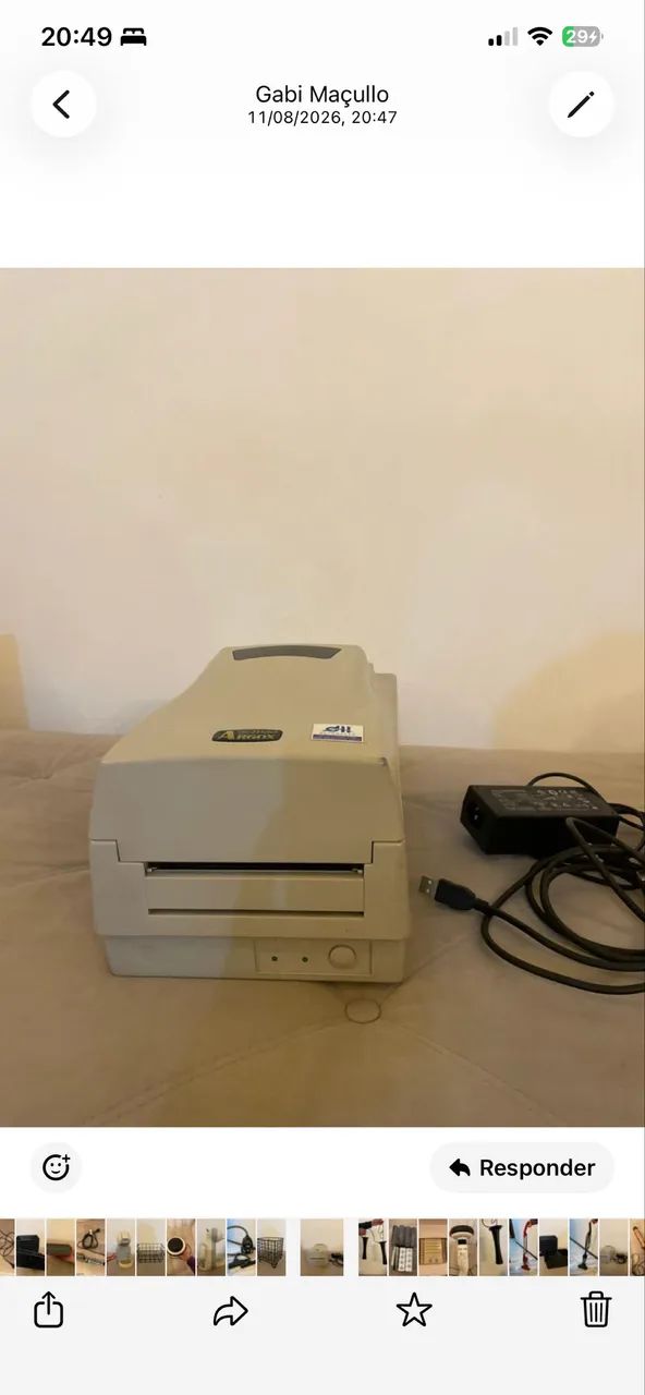 Impressora Térmica Argox Os 214 Plus  - Foto 2
