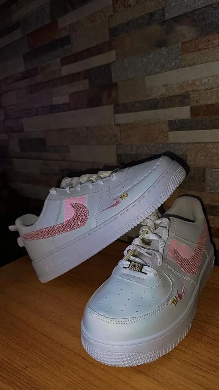 Nike Air force 1 Swoosh Rosa
