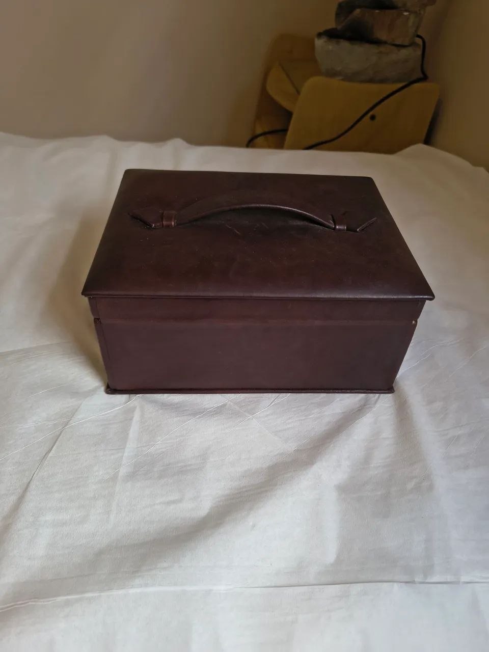 Caixa porta jóias antigo  - Foto 3