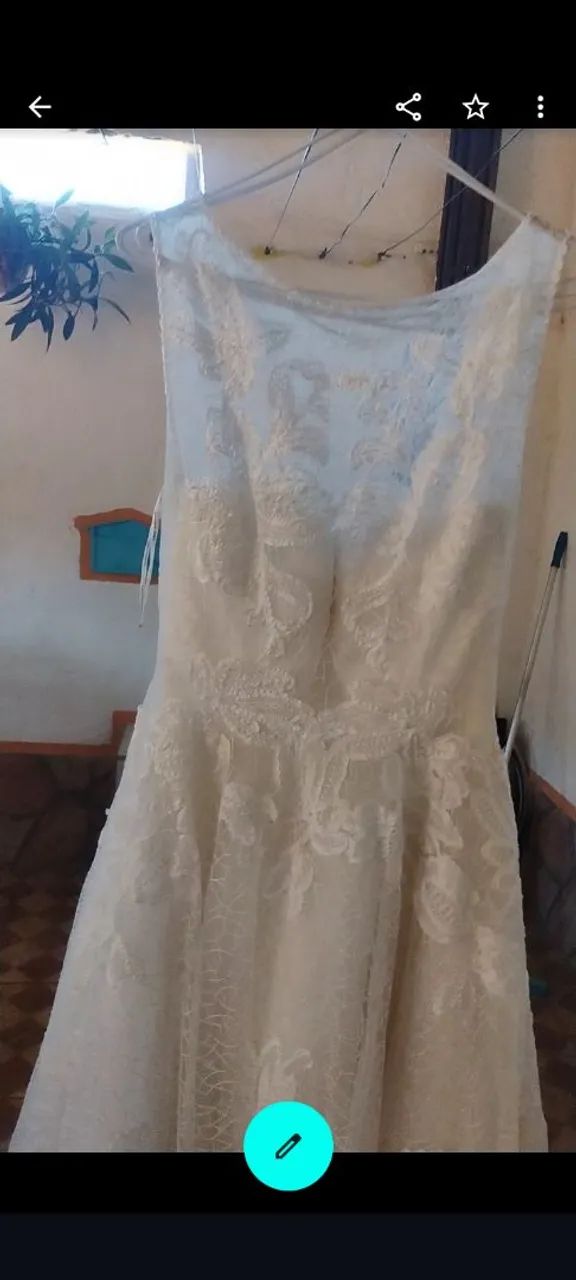 Vestido de noiva  38 e 40   - Foto 2
