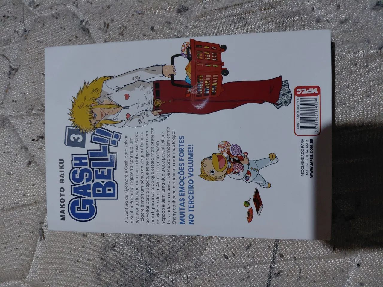 Mangá GashBell - Foto 4