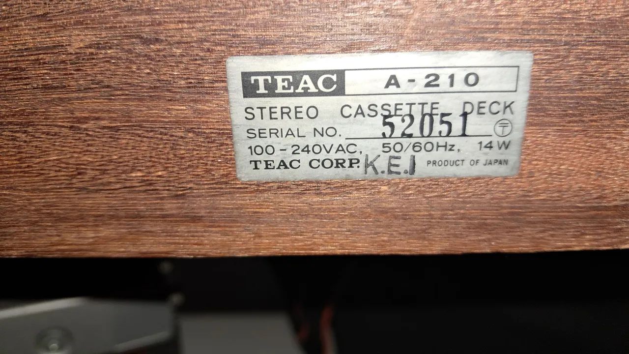 Tape Deck Teac A 210 - Foto 2