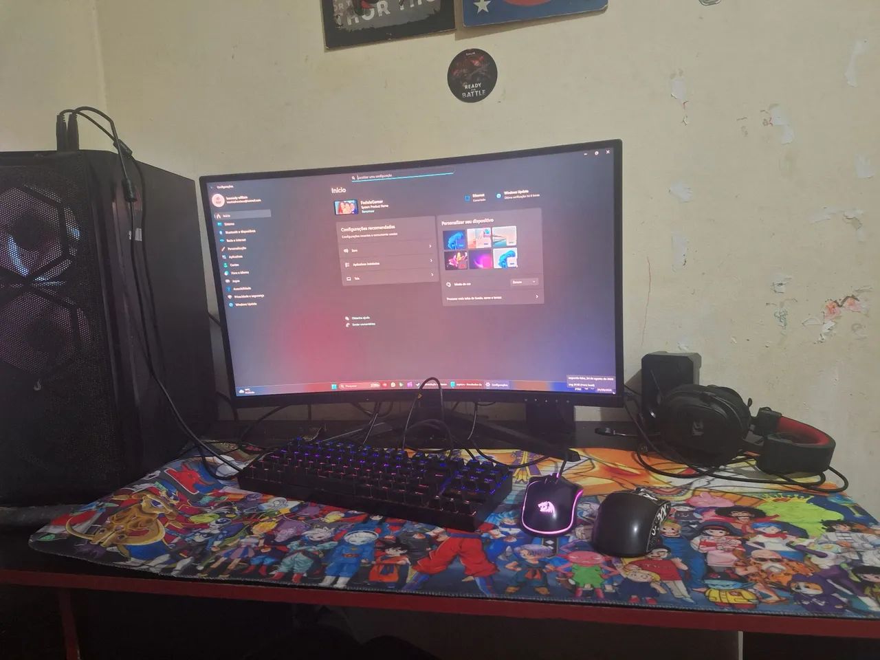 Pc gamer completo novíssimo 