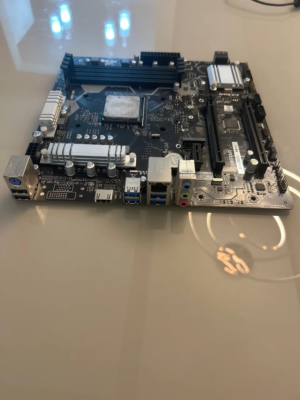 Placa Mãe B450mx-s Biostar + Amd Ryzen 5 5500 - Foto 2