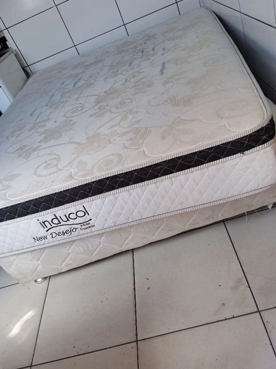 Cama Queen casal molas ensacada interessado chamar aqui  - Foto 4