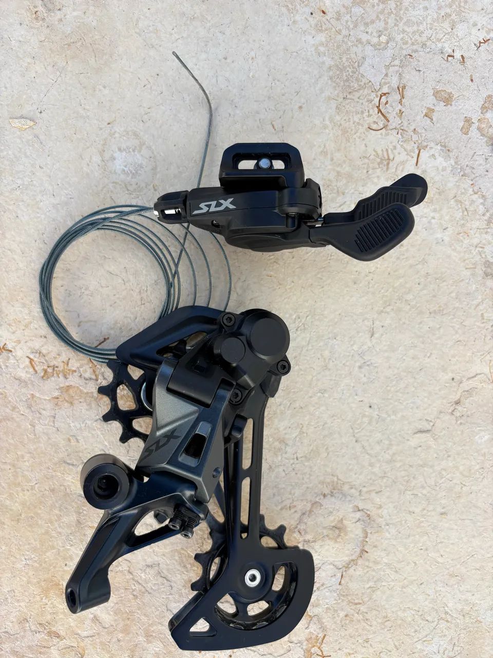 Câmbio e trocador SLX 12v 
