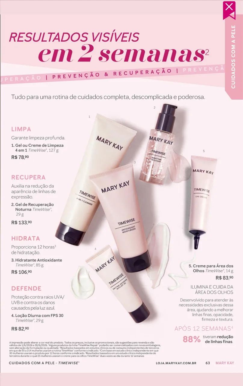 ? INVISTA NA SUA BELEZA COM O KIT TIMEWISE® 3D MARY KAY ?  - Foto 2