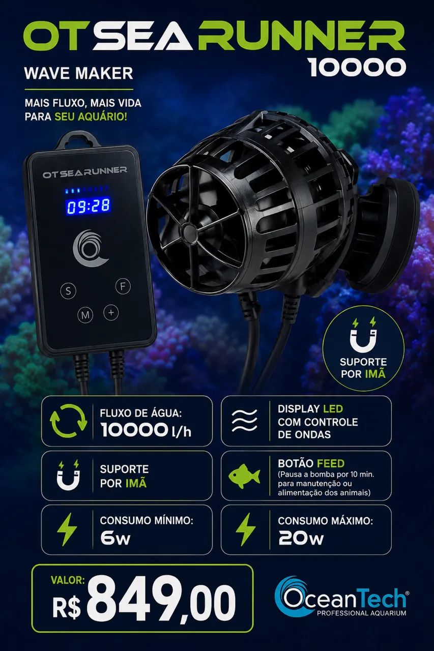Bomba wave maker 10000l/h - Foto 2