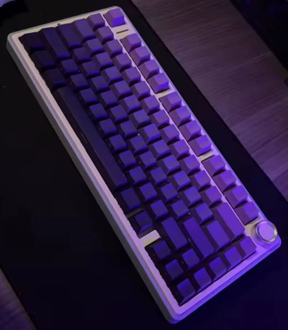 KIT 136 KEYCAPS PURPLE GRADIENTE PBT DOUBLE SHOT - Foto 5