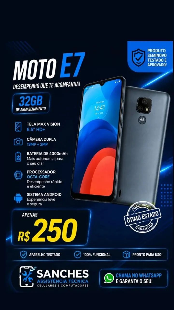 Moto E7 32gb