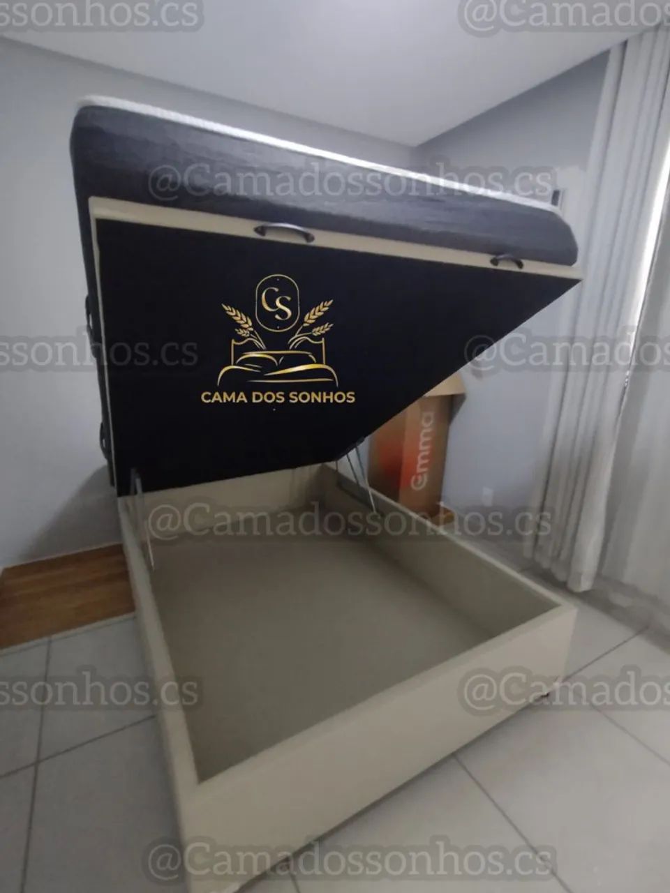 Cama Baú casal e solteiro. - Foto 3