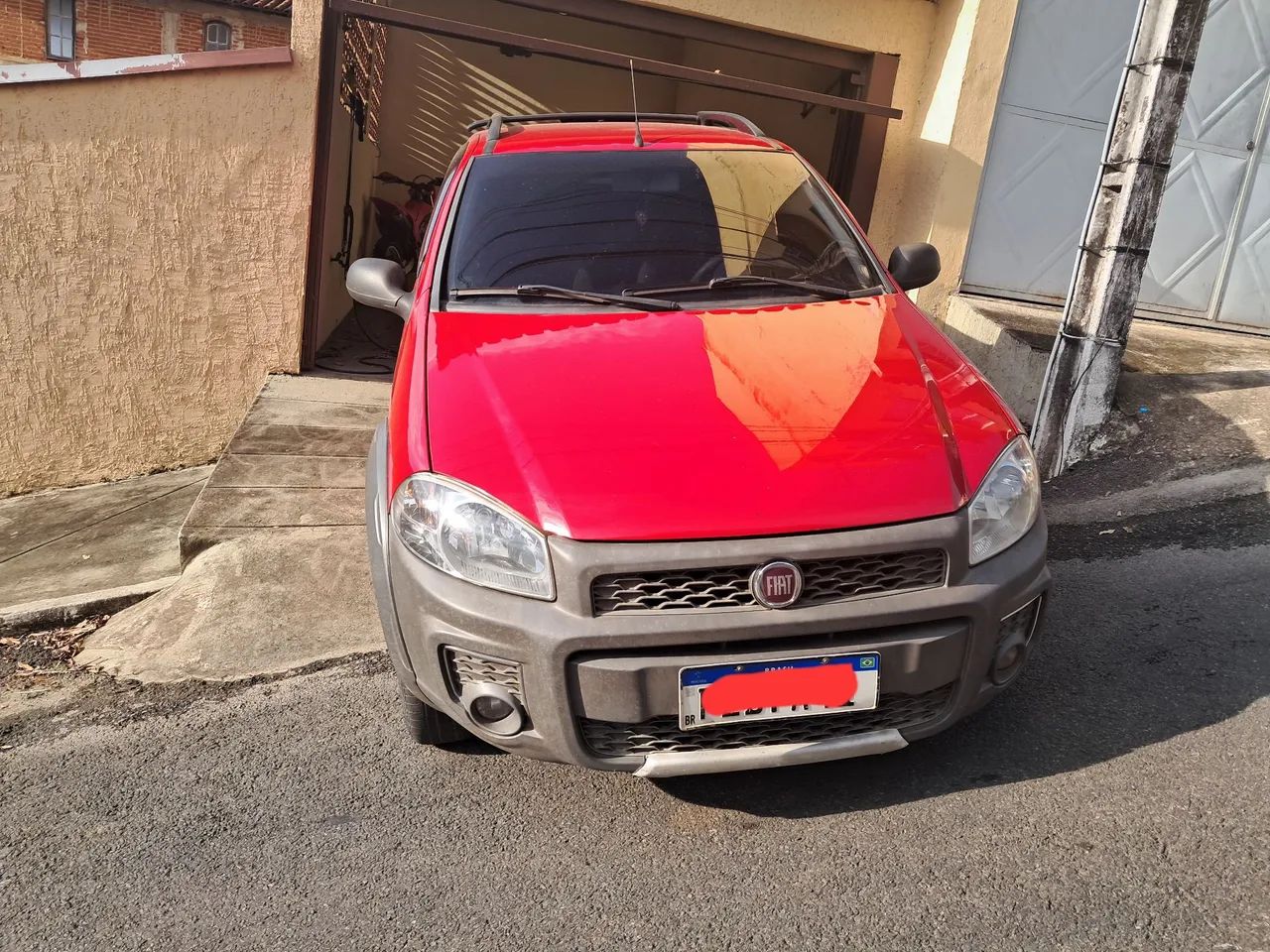 Fiat Strada Working Hard 1.4 Fire Flex 8V CE 2017 - Foto 2