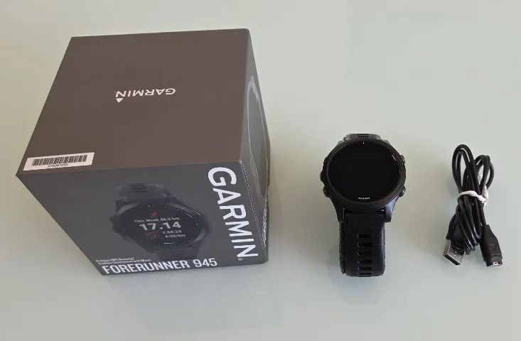 Relógio Garmin Forerunner 945 Novíssimo - Foto 2