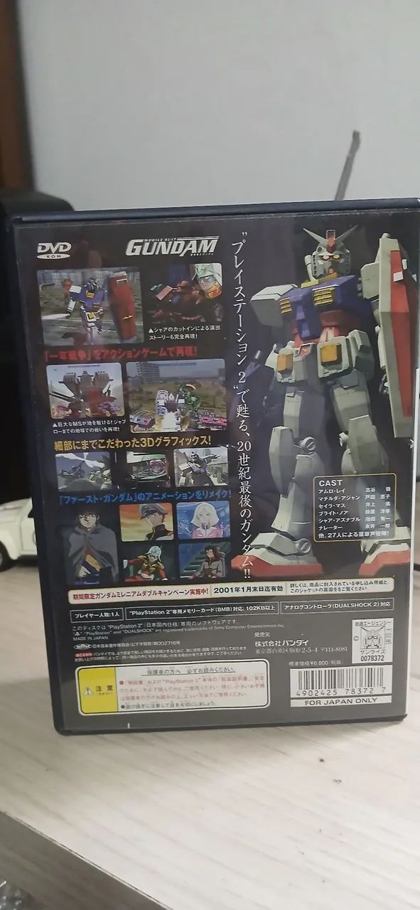 Jogo original para PS2 Mobile Gundam V - Foto 4